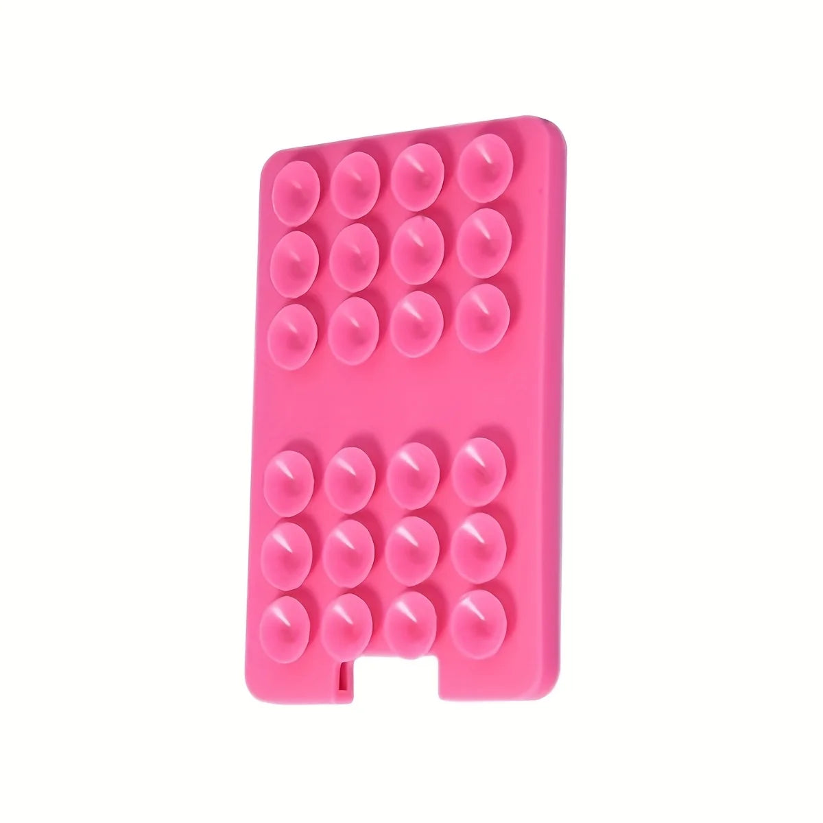 1pc Silicone Suction Cup Phone Holder with Card Wallet for Convenient Selfies, Compatible with Android and Iphone