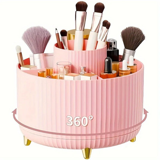 360° Rotating Makeup Organizer Luxury 360° Rotating Makeup Organizer
✨ Organize Your Beauty Essentials in Style
Say goodbye to cluttered countertops and messy makeup collections. The Luxury 360° Rotating Makeup Organizer keeps all your beauty essentials