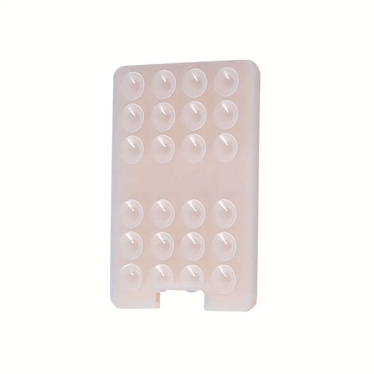 1pc Silicone Suction Cup Phone Holder with Card Wallet for Convenient Selfies, Compatible with Android and Iphone