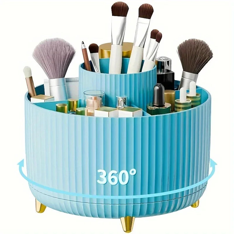 360° Rotating Makeup Organizer Luxury 360° Rotating Makeup Organizer

✨ Organize Your Beauty Essentials in Style

Say goodbye to cluttered countertops and messy makeup collections. The Luxury 360° Rotating Makeup Organizer keeps all your beauty essentials