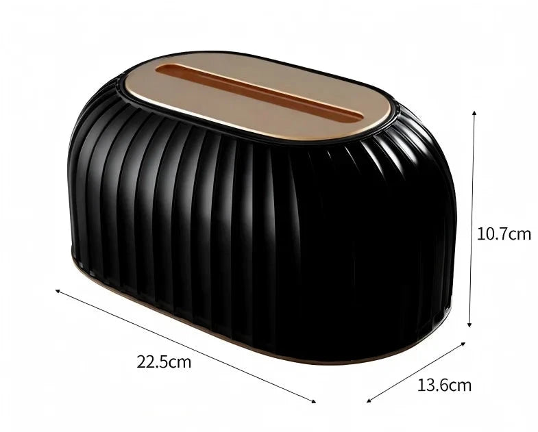 Luxury Drawer Style Tissue Box Holder – Premium Desktop Storage Organizer