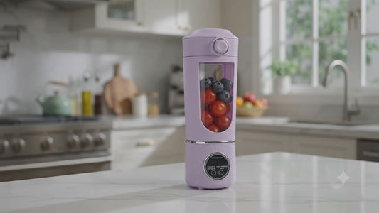 Portable Blender Bottle 700ML – USB Rechargeable Smoothie & Juice Maker